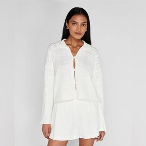 Club Monaco Crochet Jacket, size M